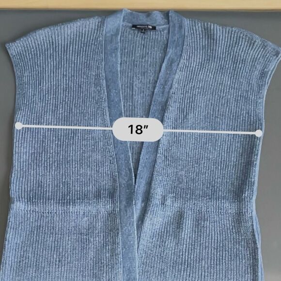Lafayette 148 New York Vest Blue Marled
Long Line Hemp Cardigan Size S - Picture 8 of 11